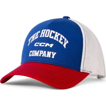 Kšiltovka Kšiltovka CCM Athleisure Meshback Trucker, modrá CCM