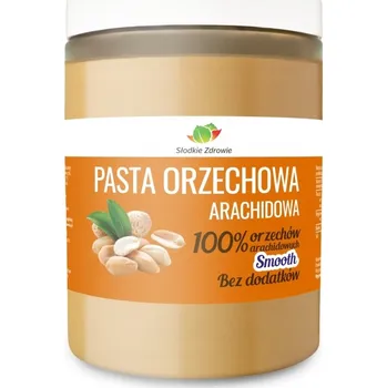 Arašídové máslo Słodkie Zdrowie Krémová arašídová pasta hladká 1000 g