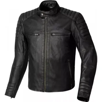 Moto bunda Kožená bunda na motorku TXR VINTAGE šedá (šedo-černá)