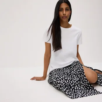 Dámská sukně Reserved - Vzorovaná viskózová sukně - vícebarevná - YS104-MLC - YS104-MLC-XXL