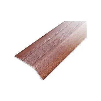 ACARA PRAHA s.r.o. AC AP3 nájezdová lišta samolepící A, hliník+dýha lak. ořech, v: 8 mm, d: 0,9 m