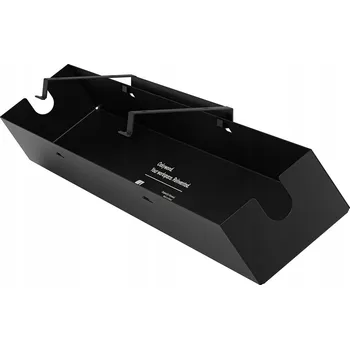 kabelová chránička Organizér na kabely pod stůl Tray - Černý - Velký