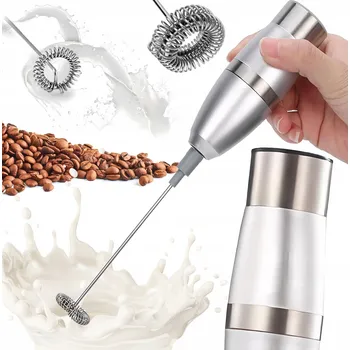 Šlehač mléka NAPĚŇOVAČ ŠLEHAČ NA MLÉKO KÁVY LATTE MIXÉR S DISPLEJEM BLURR