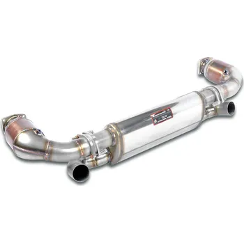 Katalyzátor Zadní díl výfuku pravý + levý "Sport" + Metalický katalyzátor Supersprint 243304