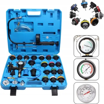 Autodiagnostika TESTER TĚSNOSTI CHLADICÍHO SYSTÉMU RADIÁTORU SADA 28 KS