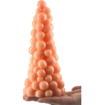 Dildo Kiotos Monstar Bubles Plug Dildo Barva: Béžová