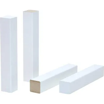 soklová lišta Spojka, vnitřní roh, vnější roh, levá koncovka, pravá koncovka Hikora MDF 18 x 70 délka 7 cm bílá