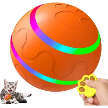 Hračka pro psa Interaktivní míček hračka pro psy s dálkovým ovládáním, aktivní kutálející se míček