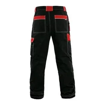pracovní kraťasy Kalhoty do pasu CXS ORION TEODOR, pánské, černo-červené, vel. 46