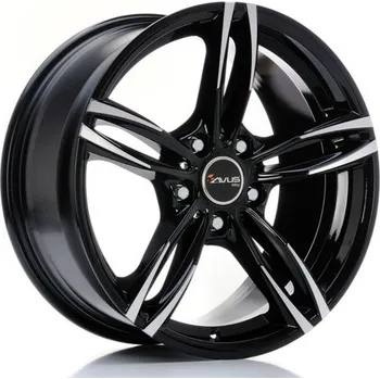 Alu kolo Alu kola AVUS RACING ac-mb3 černé-leštěné čelo 8x18" 5x120 ET30 72,6