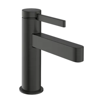 Vodovodní baterie Hansgrohe Finoris - Stojánkový ventil 100 pro studenou vodu bez odtokové soupravy, kartáčovaný černý chrom 76013340