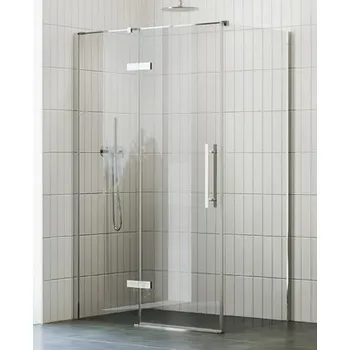 RAVAK Sprchový kout Cool! COSD2+COPS 100x90, chrom+transparent (X0VVACA00Z1SET100COPS90)