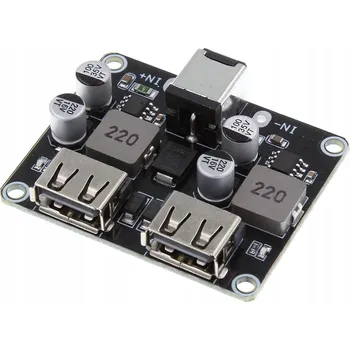 Měnič napětí Měnič Napětí ACS Moduł Przetwornicy 2x USB 6-32V ACS-DE144