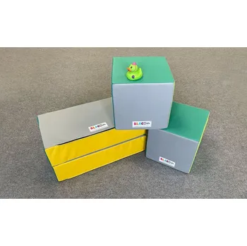 Úchyt pro horolezeckou stěnu Lezecký úchyt ve tvaru - Sada pěnových prvků SoftBLOCKS - 3ks