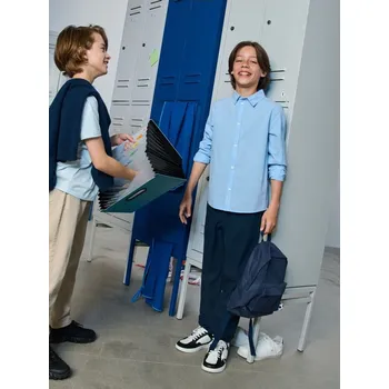 Chlapecké tričko Sinsay - Košile - modrá - 455FC-05X - 455FC-05X-158