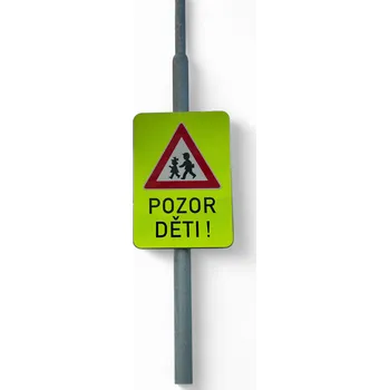 Dopravní značka PROFIBA Malá reflexní značka „POZOR DĚTI“
