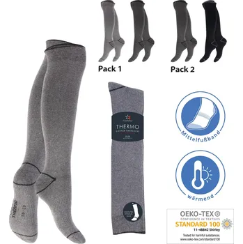 Celofroté sportovní podkolenky N97810 39-42 Mix šedá