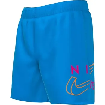 Pánské plavky Chlapecké plavky NIKE SWIM-4 inch VOLLEY SHORT PHOTO BLUE-PHOTO BLUE Modrá L