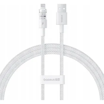 Datový kabel Kabel Baseus USB - Apple Lightning 1 m bílý