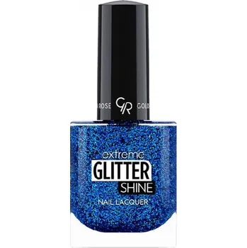 Lak na nehty Lak na nehty Extreme Gel Shine Glitter 216 Golden Rose