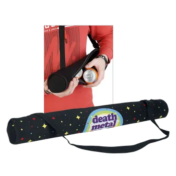 Chladící Taška z Death Metal - Nosič na plechovku s potiskem - Žádný - černá