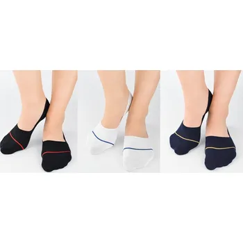 Dámské ponožky CENOVÁ AKCE NOVITI Bavlněné ponožky, ťapky do tenisek SN054 43-46 Mix barev