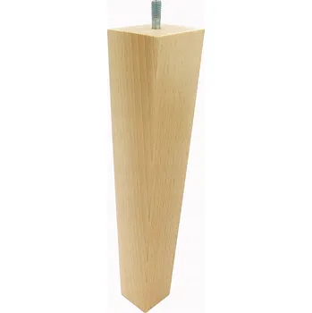 Obraz Buková noha 20 cm - lichoběžník, bezbarvý lak, s montážní sadou