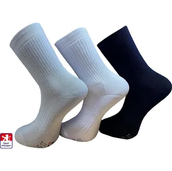 CENOVÁ AKCE Ponožky FUNKČNÍ froté chodidlo, sport a profese 45-47 Bílá