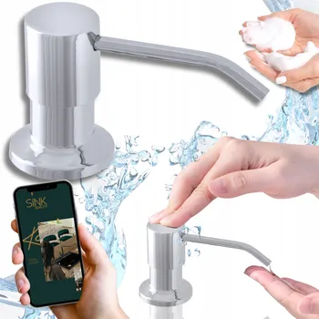 Dávkovač mýdla Dřezový Dávkovač SIMPLE2 Sink Quality 320 ml chrom