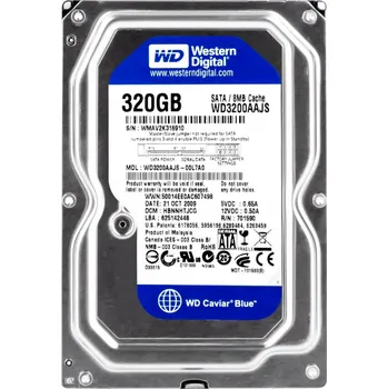 Pevný disk Pevný disk Western Digital Caviar Blue WD3200AAJS 320 GB SATA II 3,5"