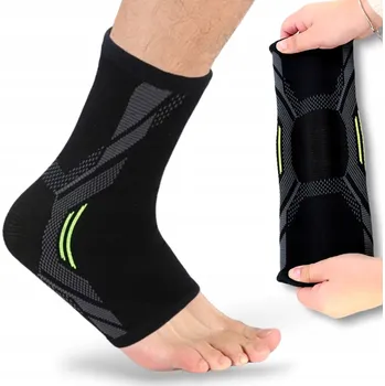 ELASTICKÁ KOMPRESNÍ BANDÁŽ STABILIZÁTOR HLEZENNÍHO KLOUBU KOTNÍKU