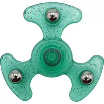 Gadget Fidget Spinner Ufo Glitter, průhledný zelený