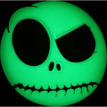 101. INC Nášivka 3D PVC big nightmare smiley fluorescenční