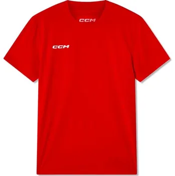 Pánské tričko Triko CCM Lightweight Training SR, červená, Senior, XS CCM