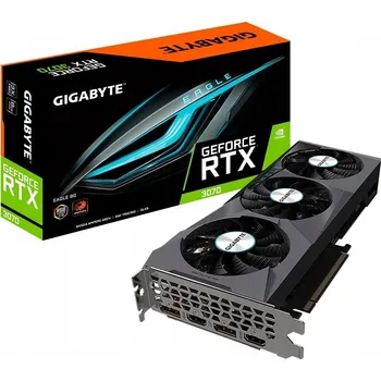 Grafická karta Gigabyte GeForce RTX 3070 EAGLE 8G (rev. 2.0) NVIDIA 8 GB GDDR6