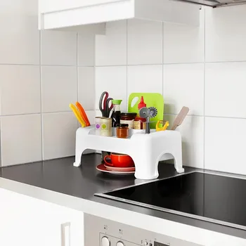Die moderne Hausfrau Organizér do kuchyně, bílý 495522
