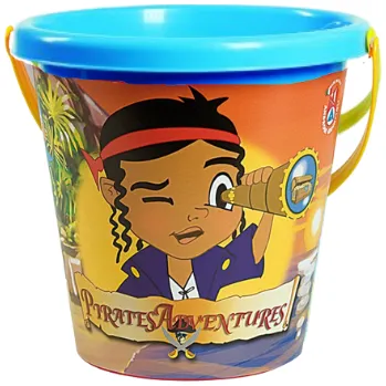Hračka na písek Androni Kyblík piráti průměr 17 cm Modrá