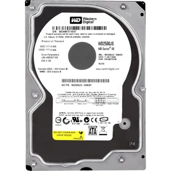 Interní pevný disk Pevný disk WD Caviar SE WD2500JS 250 GB SATA II 3,5"