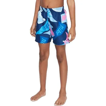 Chlapecké plavky Chlapecké plavky NIKE SWIM-TOSSED FLAGS 4 inch MIDNIGHT N-MIDNIGHT NAVY Modrá L