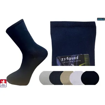 Pánské ponožky Ponožky bez lemu, viskóza BAMBUS BAMB60 vel. 45-47 mix barev 39-41 Mix barev