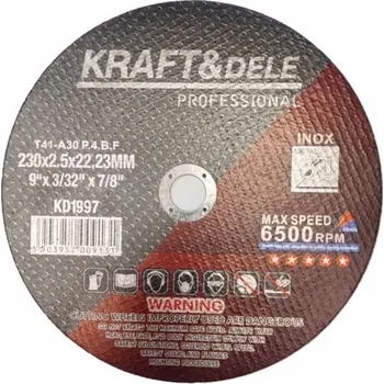 Řezný kotouč Kotouč na kov 25 kusů 230x2,5x22,23 mm