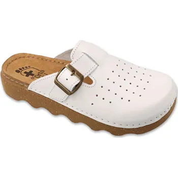 Dámské pantofle BEFADO DR. ORTO Pantofle papuče bačkory Dr. Orto 179D006 bílé, kožená stélka velikost: 38