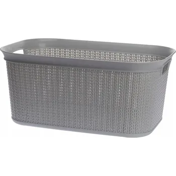 Koš na prádlo Volně stojící koš na prádlo Galicja 27 l šedý