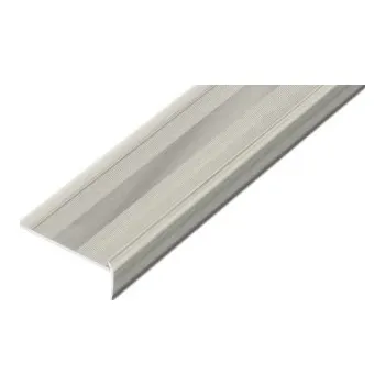 ukončovací lišta AC AP45/2 schodová lišta, pro lino, hliník elox inox, v: 17,5 mm, š: 44 mm, d: 2,7 m