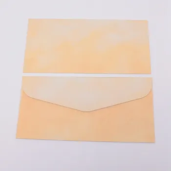 Obálka Dopisní obálka, ORANŽOVÁ, 11x22 cm, 10ks/bal.