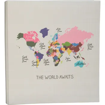 Album na fotografie Gedeon na 500 fotografií 10x15 cm, černý, látkový, vertikální