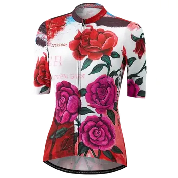 cyklistický dres Cyklodres CYCOLOGY Billie Reborn, dámský, krátký rukáv