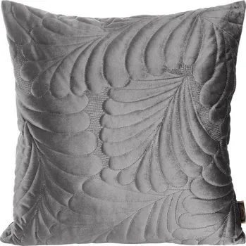 Povlak na polštářek Dekorační povlak na polštář JIF - 11 v tmavě stříbrné barvě