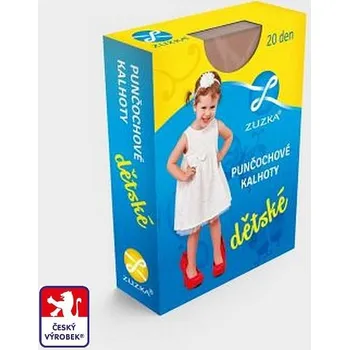 Dívčí oblečení Punčochové kalhoty DÍVČÍ HLADKÉ 120 Bílá