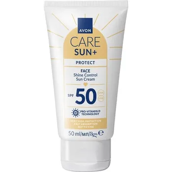 Přípravek na opalování Avon Care Sun matující pleťový krém na opalování SPF 50 50ml